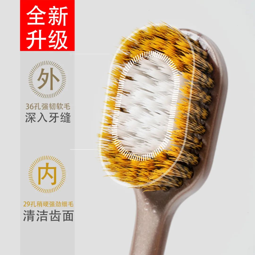 讓口腔清爽、牙齒潔白的利器！最新鬼才設(shè)計(jì)——火爆全球的牙刷！0.18超細(xì)尖毛，25度天鵝頸，牙縫殘?jiān)⑽酃敢粧叨狻? src=